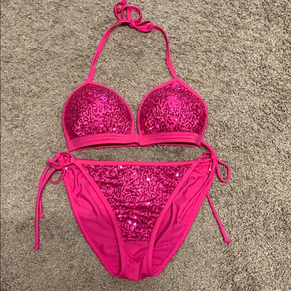 VENUS Other - Venus Pink Sequins Bikini